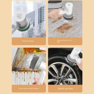 برس شستشو و نظافت Xiaoda XL-DDQJS01 7 برس شستشو و نظافت Xiaoda XL-DDQJS01