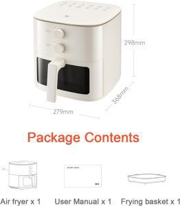 سرخکن بدون روغن هواپز شیائومی مدل Mijia Air Fryer N1 1 سرخکن بدون روغن هواپز شیائومی مدل Mijia Air Fryer N1