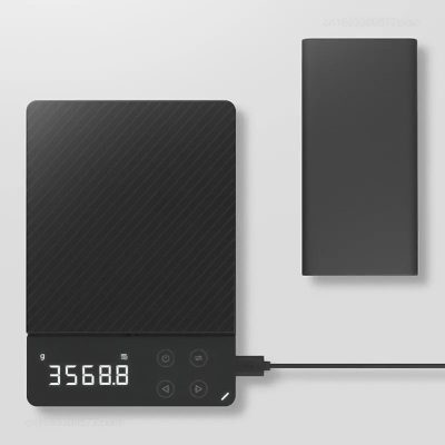 ترازو آشپزخانه دیجیتال و شارژی DUKA ES1 با نمایش وزن دقیق و کابل شارژ USB-C