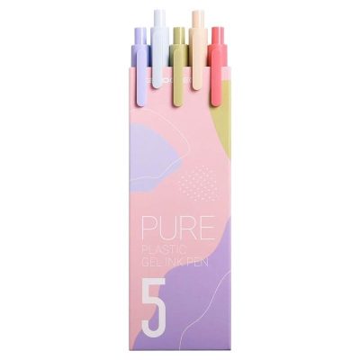 پک 5 رنگ خودکار ژله ای مدل Kaco Pure K1015