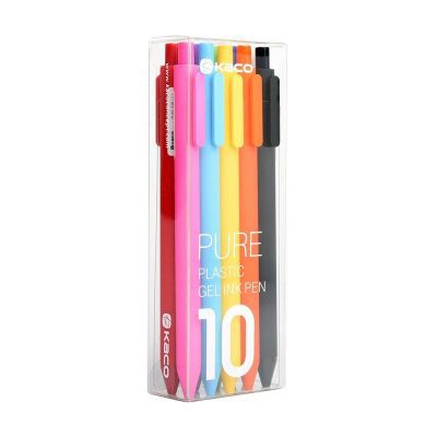 پک ۱۰ رنگ خودکار ژله‌ای Kaco Pure 10