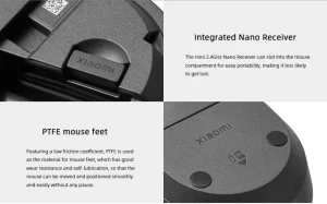 ماوس بیسیم شیائومی مدل Mi Wireless Mouse Lite 2 3 ماوس بیسیم شیائومی مدل Mi Wireless Mouse Lite 2