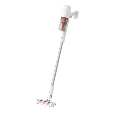 جارو شارژی شیائومی 2 Lite B204 سفید ایستاده روی استند دیواری
