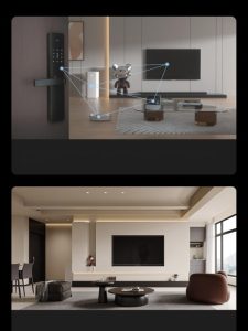 قفل هوشمند Fangzhouyu مدل S6 (اکوسیستم شیائومی) قفل هوشمند Fangzhouyu مدل S6 (اکوسیستم شیائومی) Smart DoorLock S6 sub 11