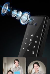 قفل هوشمند Fangzhouyu مدل S6 (اکوسیستم شیائومی) قفل هوشمند Fangzhouyu مدل S6 (اکوسیستم شیائومی) Smart DoorLock S6 sub 2